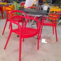 صندلی غذاخوری پلاستیکی فست فود افرا6 / تهران نواب|میز و صندلی غذاخوری|تهران, توحید|دیوار