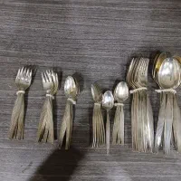 قاشق چنگال روکش نقره