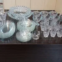 عصرانه خوری قابلمه کریستال چین سوگاکتری قوری استیل|کلکسیون اشیاء عتیقه|مشهد, کوثر|دیوار