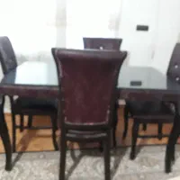 دو عددباکس و درب کابینت ونمای اپن ومیز ناهار خوری|میز و صندلی غذاخوری|نهاوند, |دیوار