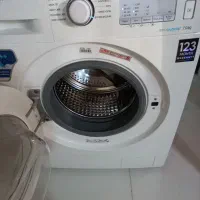 لباسشویی ۱۰ ماه کار سامسونگ تاچ لمس مناسب جهیزیه|ماشین لباسشویی و خشک‌کن لباس|مشهد, شریف|دیوار