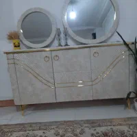 اینه وکنسول|بوفه، ویترین، کنسول|هشتگرد, شهرک بعثت|دیوار