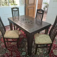 میز ناهار خوری|میز و صندلی غذاخوری|میبد, |دیوار