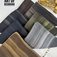 شال های راه راه پاییزه در رنگ های پاییزی زیبا