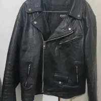 کاپشن چرم اصل سنگین