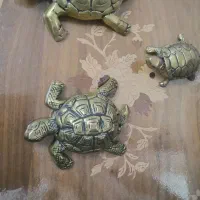 شمعدانی برنز و لاکپشت