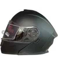 کلاه کاسکت رادین مدل فک متحرک مشکی مات