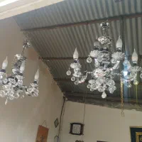 لوستر برنزی خیلی شیک|لوستر و چراغ آویز|ارومیه, |دیوار