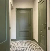 عصر جدید درب اتاقی چوبی کمدی