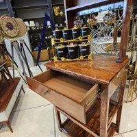 میز کافی بار میز کافه بار میزبار تمام چوب روس