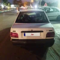 پراید مدل ۸۸ سفید دوگانه دست
