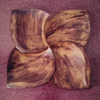 ظروف پذیرایی سنگ مصنوعی با طرح چوب بینظیر