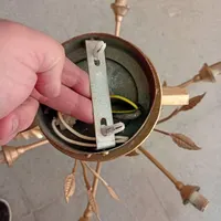 چراغ لوستر پنچ شاخه|لوستر و چراغ آویز|خوی, |دیوار