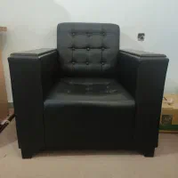 مبل چرمی تک نفره مدل وکیوم