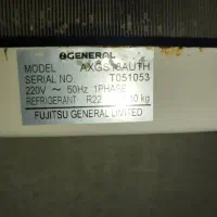 کولرگازی پنجره‌ای اوجنرال|کولر گازی و فن‌کوئل|آستارا, |دیوار