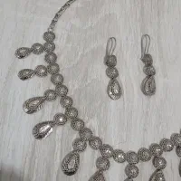 نیم ست نقره|جواهرات|ماکو, |دیوار