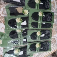 جوراب گلدوزی گندمی انواع جوراب موجوده تک وعمده|لباس|قدس, شهر‌قدس|دیوار