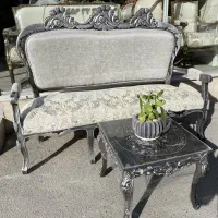 مبل استیل ۹نفره کلاسیک تاجدار مدل*(دلوین)*|مبلمان خانگی و میز عسلی|ری, سیزده آبان|دیوار