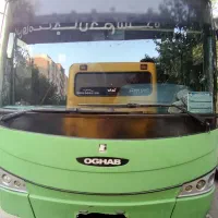 اتوبوس شهری مسافر برای مرز مهران
