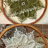 قلاب بافی قبول سفارش ماندالابافی|صنایع دستی و سایر لوازم تزئینی|میانه, |دیوار