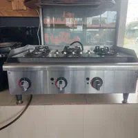 فریزر تاپینگ گریل صفحه تخت روغنی