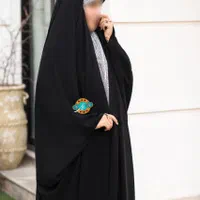 چادر جده عربی اصیل جنس کرپ رویال