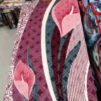 پتو یک نفره کژال طرح گلدار مجموعه زیبا