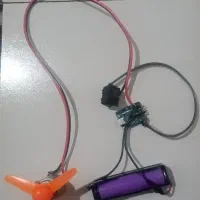 شارژر باطری لیتیومی3.7+آرمیچروفن با کلید جداگانه