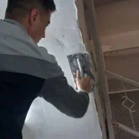 فقط لکه گیری گچکاری سفید