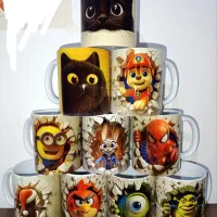 ماگهای سابلیمیشن با طرحهای خاص و تک (عمده)|عمدهفروشی|تهران, نظامآباد|دیوار