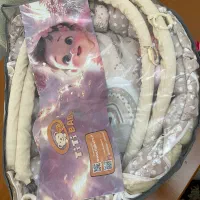 تشک بازی نوزاد TI TI BABY و آویز‌تخت و قنداق سویسی