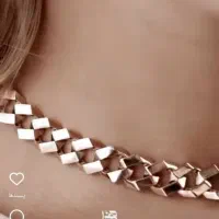 گردنی طلا ژورنالی 300بالا تابلو|جواهرات|دورود, |دیوار