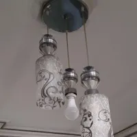 لوستر سه شاخه حبابی