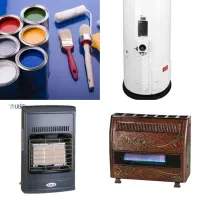 تعمیرات بخاری گازی و آبگرمکن گازی + رنگ روغن