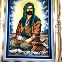 تابلو فرش دستباف حضرت علی (ع)