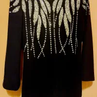 مانتو مجلسی ملیله دوزی شده سایز۴۲