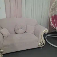 مبل ۷ نفره مدل گلدونی،دسته ها سنگی|مبلمان خانگی و میز عسلی|زیرآب, |دیوار