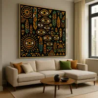 تابلو نقاشی کوبیسم ، بوهو، دکوراسیون داخلی خاص|تابلو، نقاشی، عکس|تهران, پاسداران|دیوار