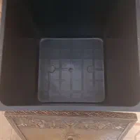 ست سطل و جای دستمال فلزی پیوتر|صنایع دستی و سایر لوازم تزئینی|قزوین, |دیوار