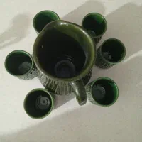 پارچ و لیوان قدیمی