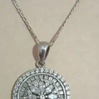 پلاک زنجیر نقره