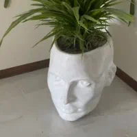 گلدان بزرگ صورت بدون گیاه
