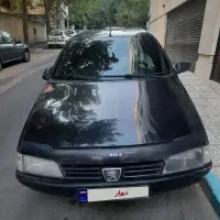 پژو ۴۰۵ مشکی ۸۲|خودرو سواری و وانت|تهران, درب دوم|دیوار