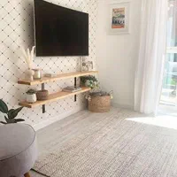 شلف دیواری و قفسه چوبی مدرن و روستیک|کتابخانه، شلف، قفسه‌های دیواری|تهران, خاوران|دیوار