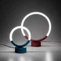 آباژور  مدرن رومیزی سیلیکونی طرح کلاهک  کد 00857