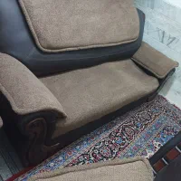 مبل هفت نفره تقریباً نو|مبلمان خانگی و میز عسلی|یزد, |دیوار