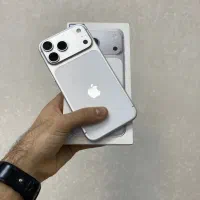 آیفون 17promax رنگ جذاب سفید با بهترین شرایط اقساط