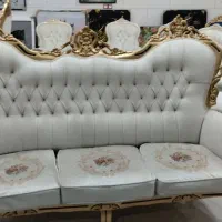 مبل سلطنتی تشک دوبل با ۳ عدد جلو مبلی خودش|مبلمان خانگی و میز عسلی|زاهدان, |دیوار