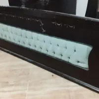 تخت دونفره با دو عدد کف تخت و تشک