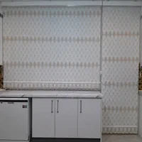 پرده زبرا چاپی وساده و دالبر دار